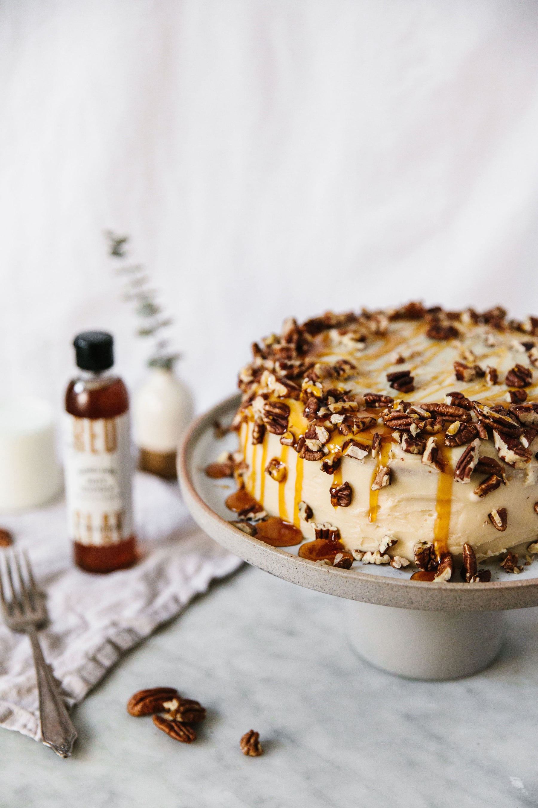 Hot Honey Holiday Cake