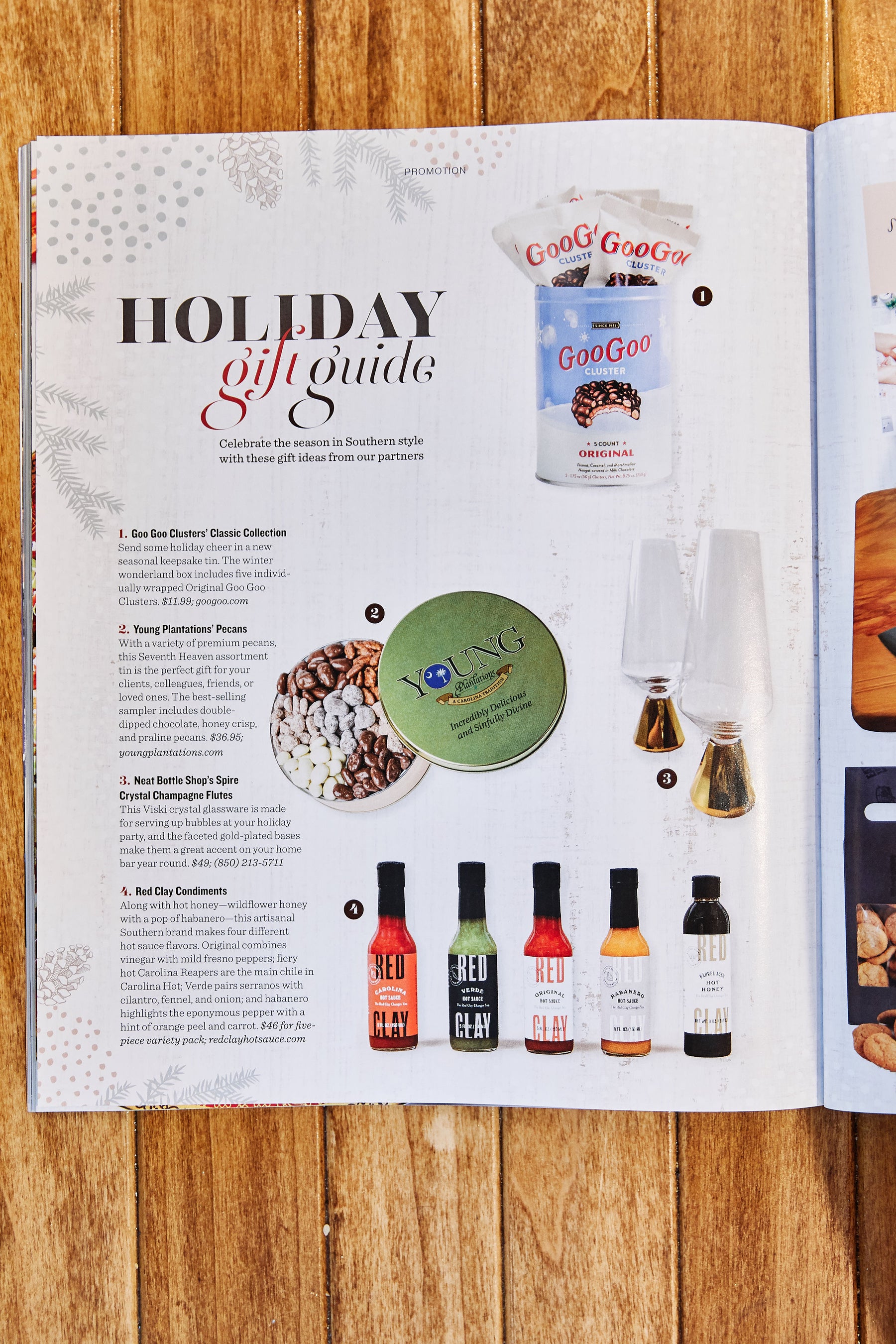 The Local Palate includes Red Clay in Holiday Gift Guide