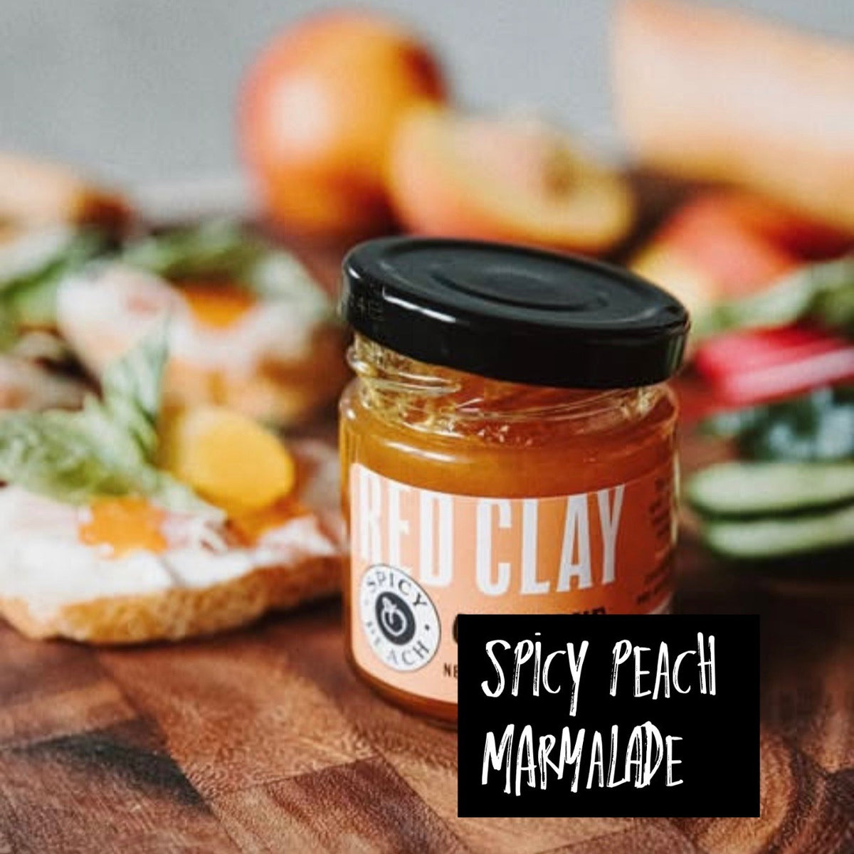 Spicy Peach Marmalade 9 oz