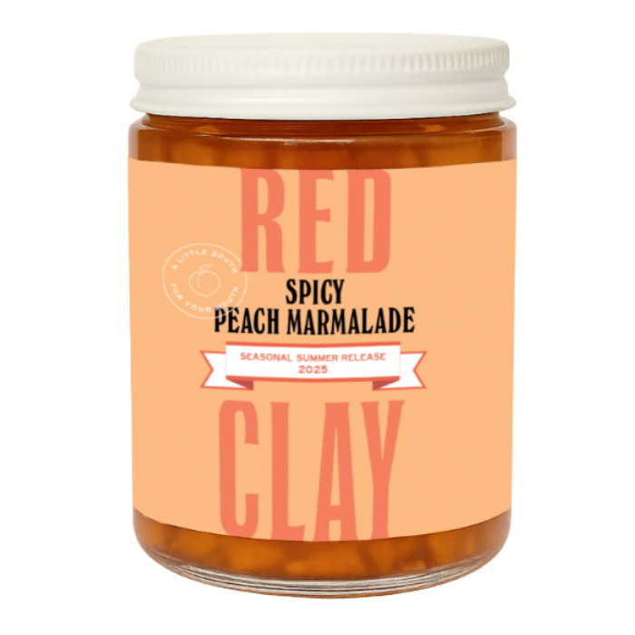 Spicy Peach Marmalade 9 oz