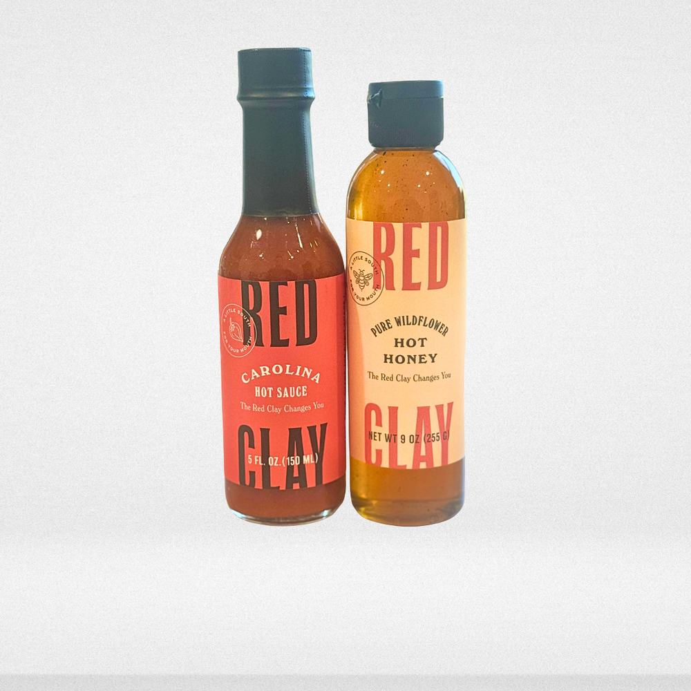 Carolina Duo: Hot Sauce and Wildflower Hot Honey