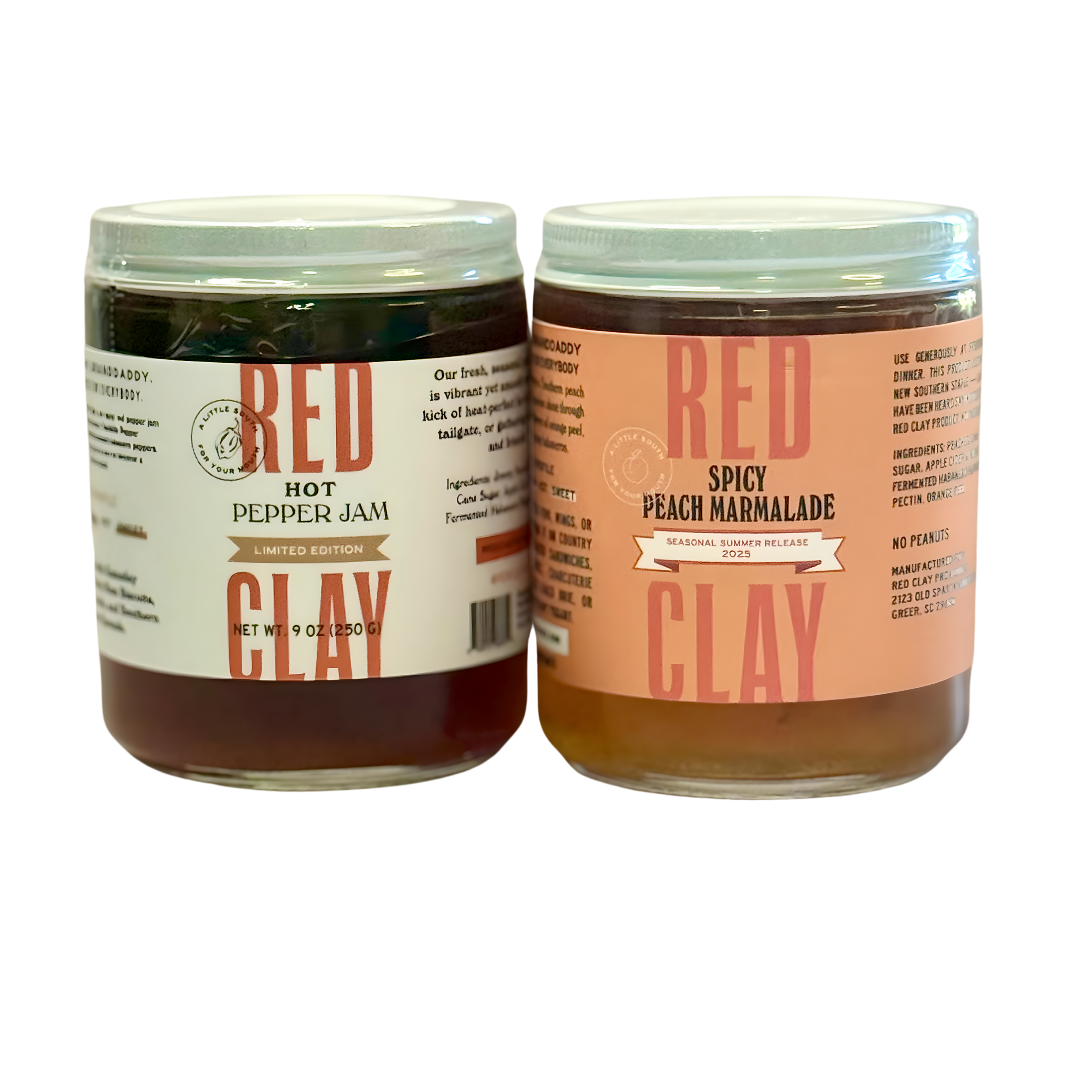 Hot Pepper Jam + Peach Marmalade Duo